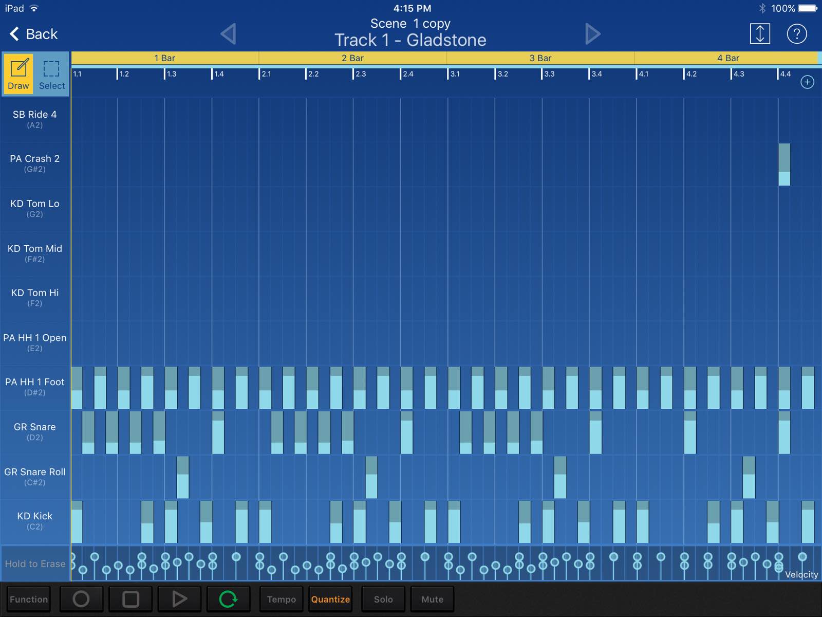 KORG Gadget screenshot KORG Gadget screenshot