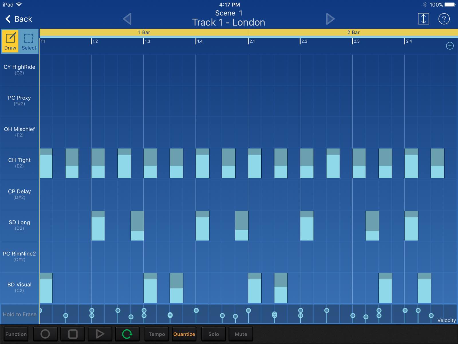 KORG Gadget screenshot KORG Gadget screenshot