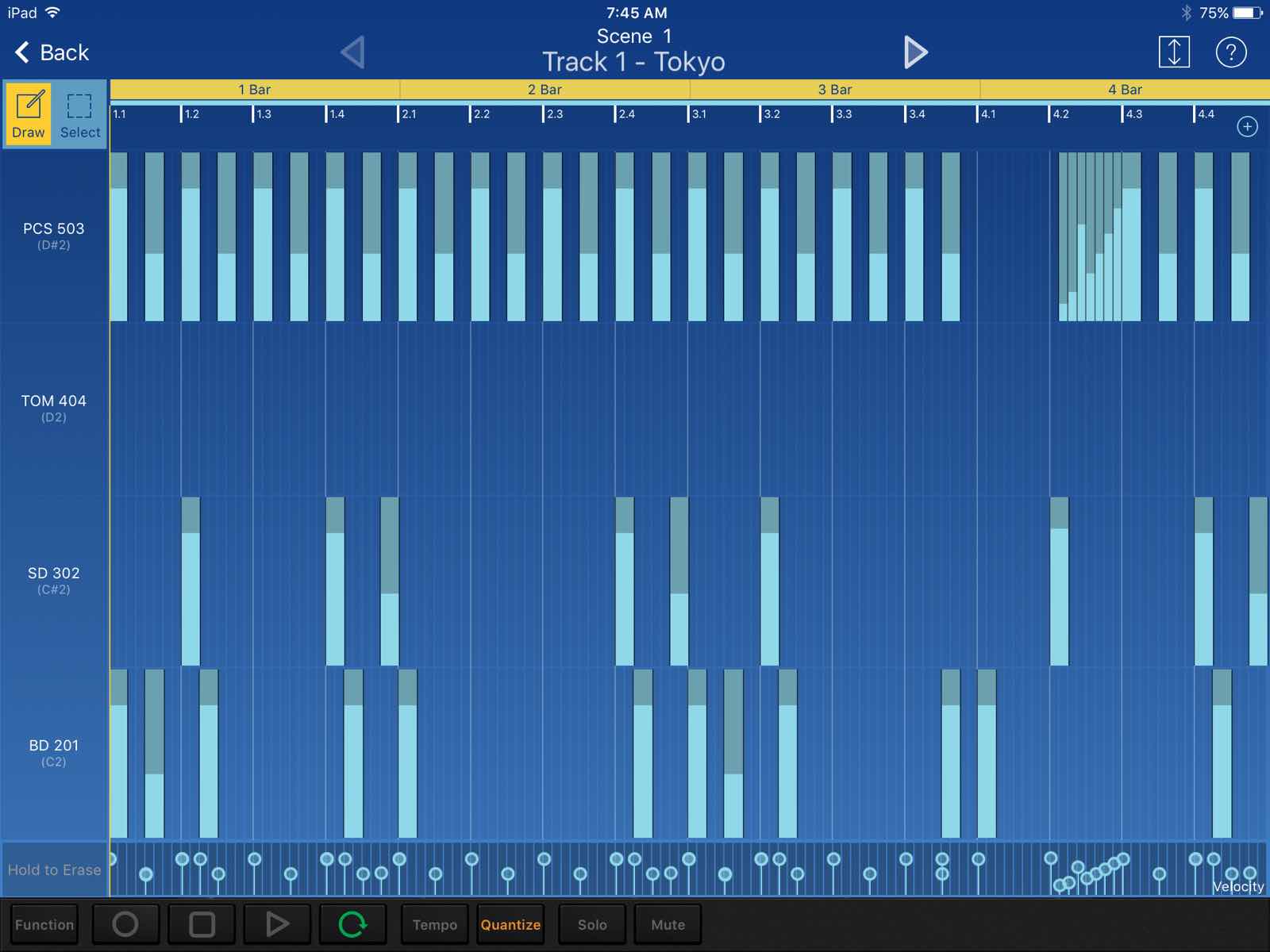 KORG Gadget screenshot KORG Gadget screenshot