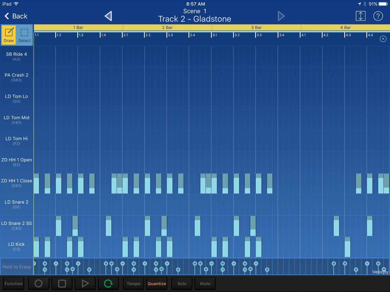 KORG Gadget screenshot KORG Gadget screenshot