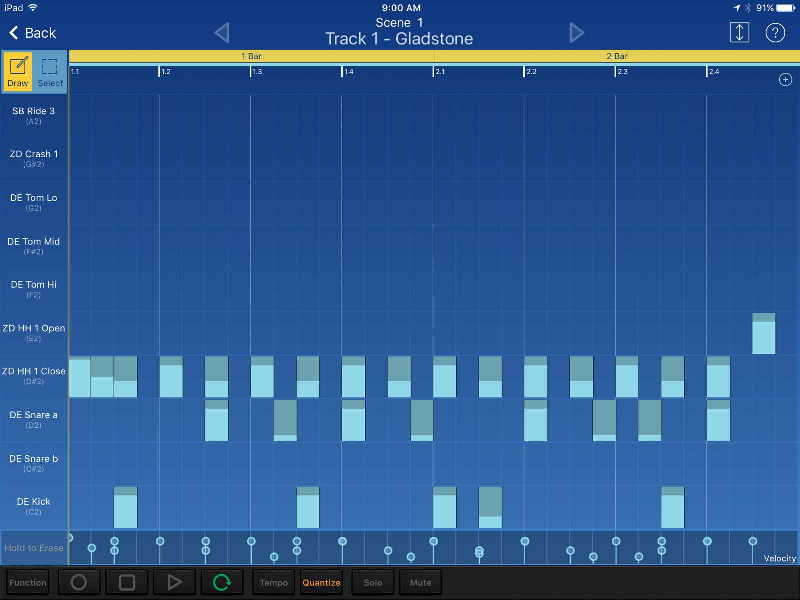 KORG Gadget screenshot KORG Gadget screenshot