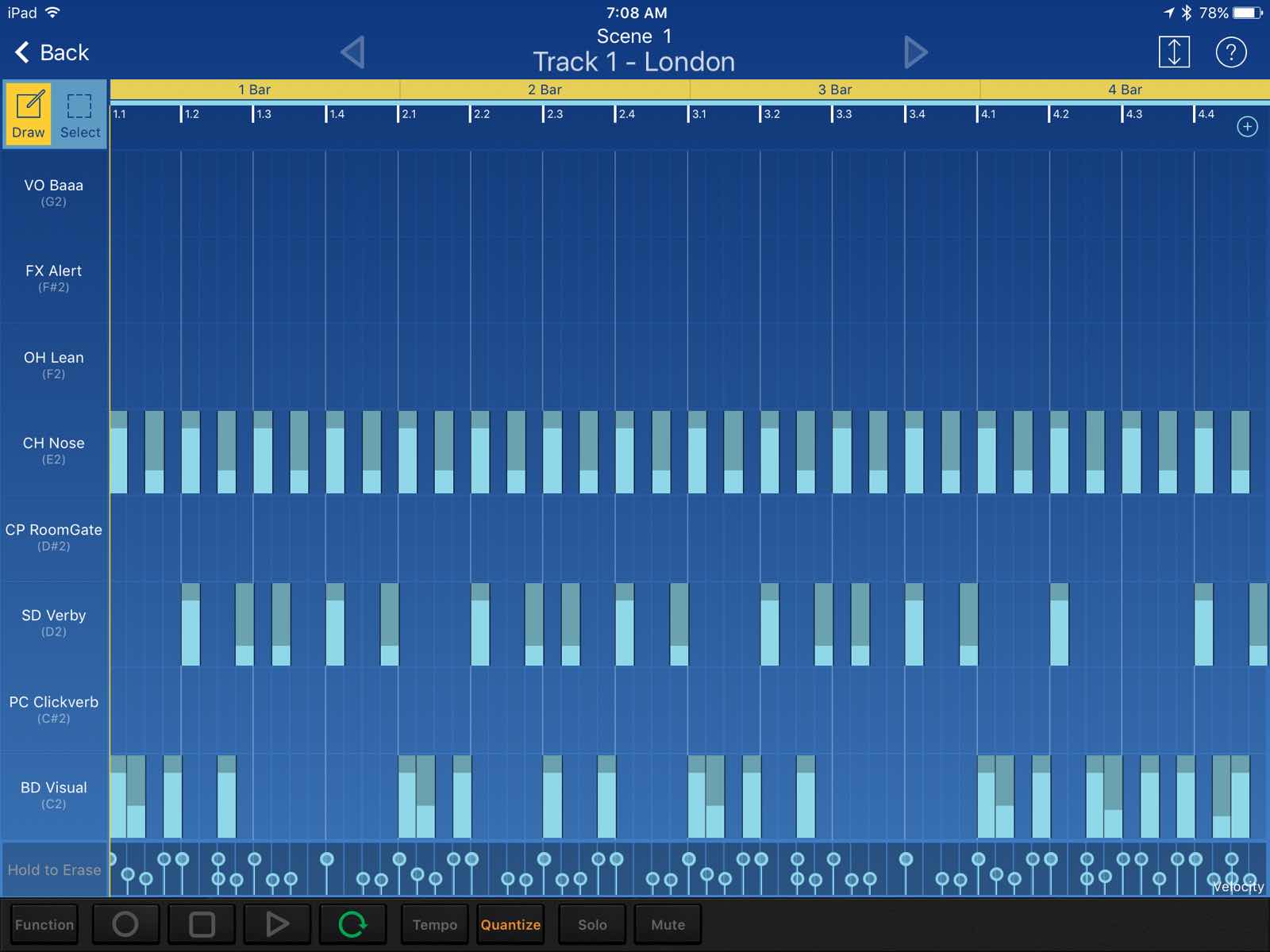 KORG Gadget screenshot KORG Gadget screenshot