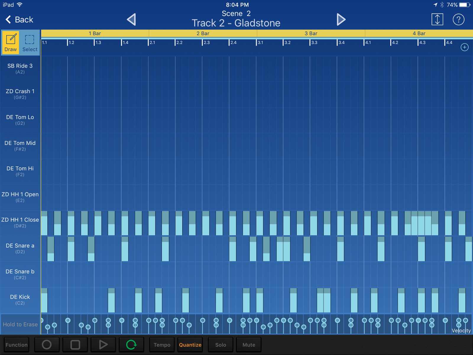 KORG Gadget screenshot KORG Gadget screenshot