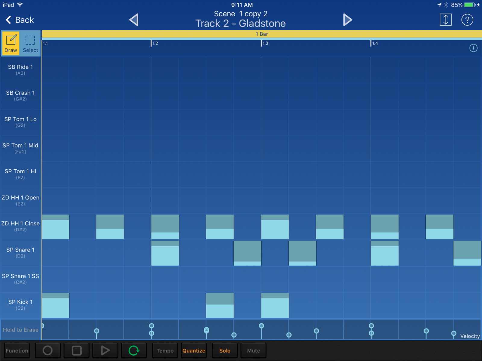 KORG Gadget screenshot KORG Gadget screenshot