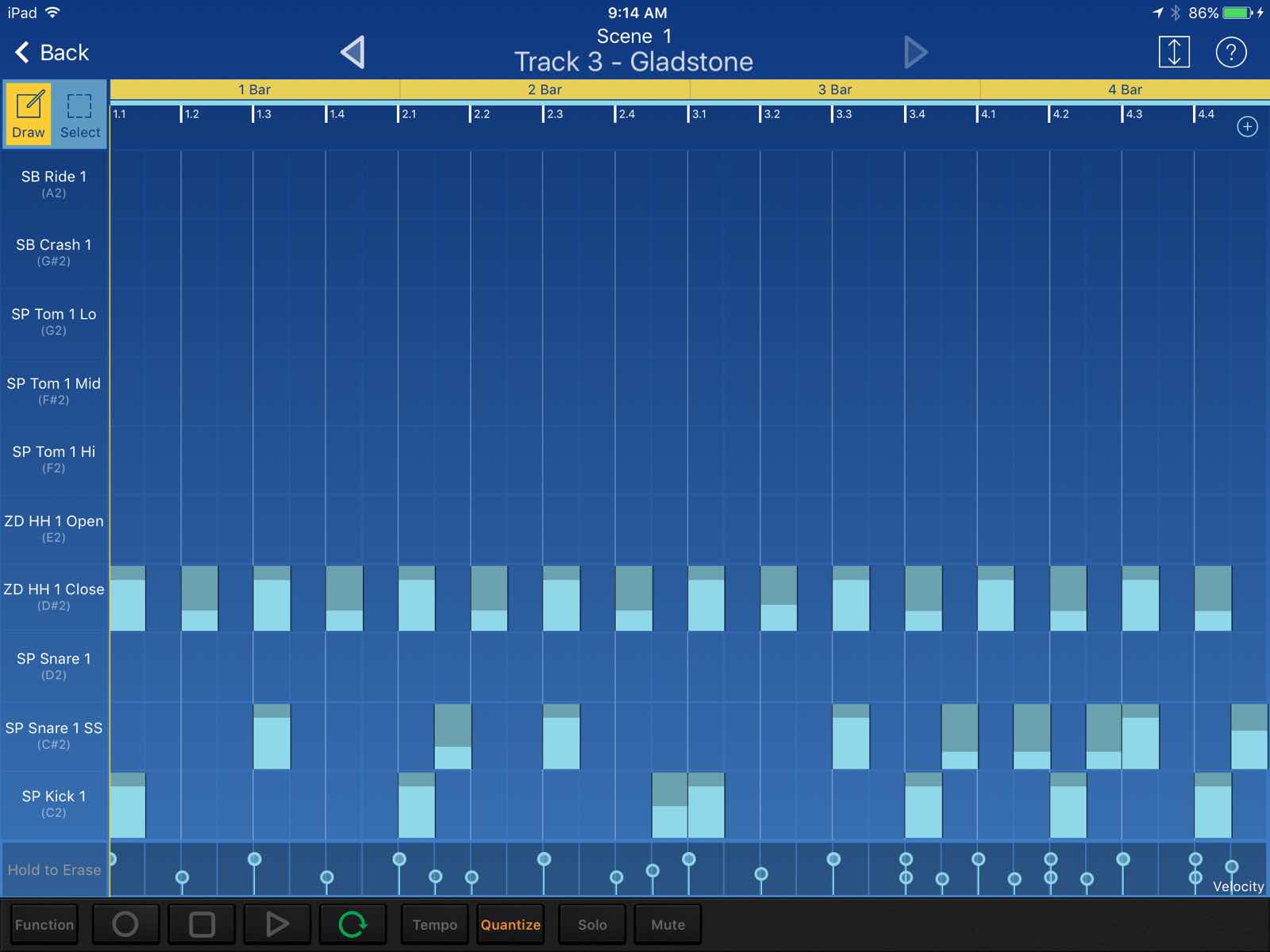 KORG Gadget screenshot KORG Gadget screenshot