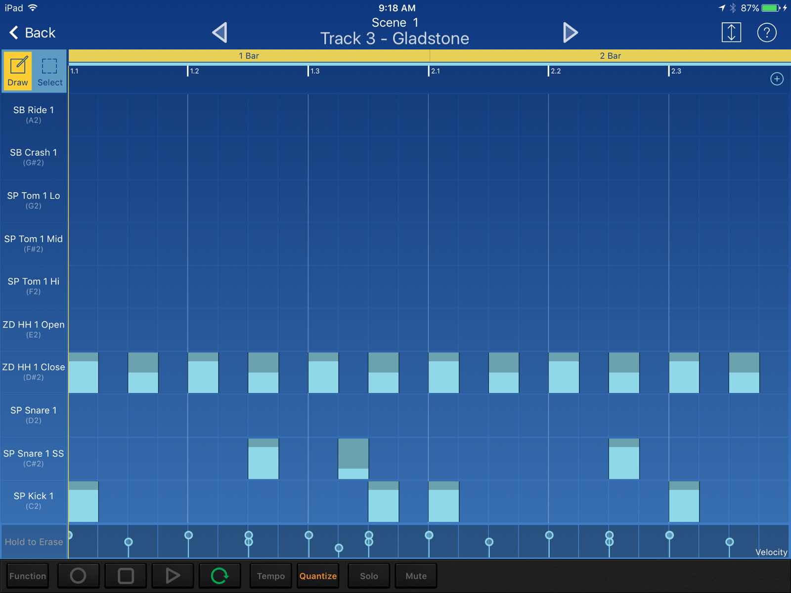 KORG Gadget screenshot KORG Gadget screenshot