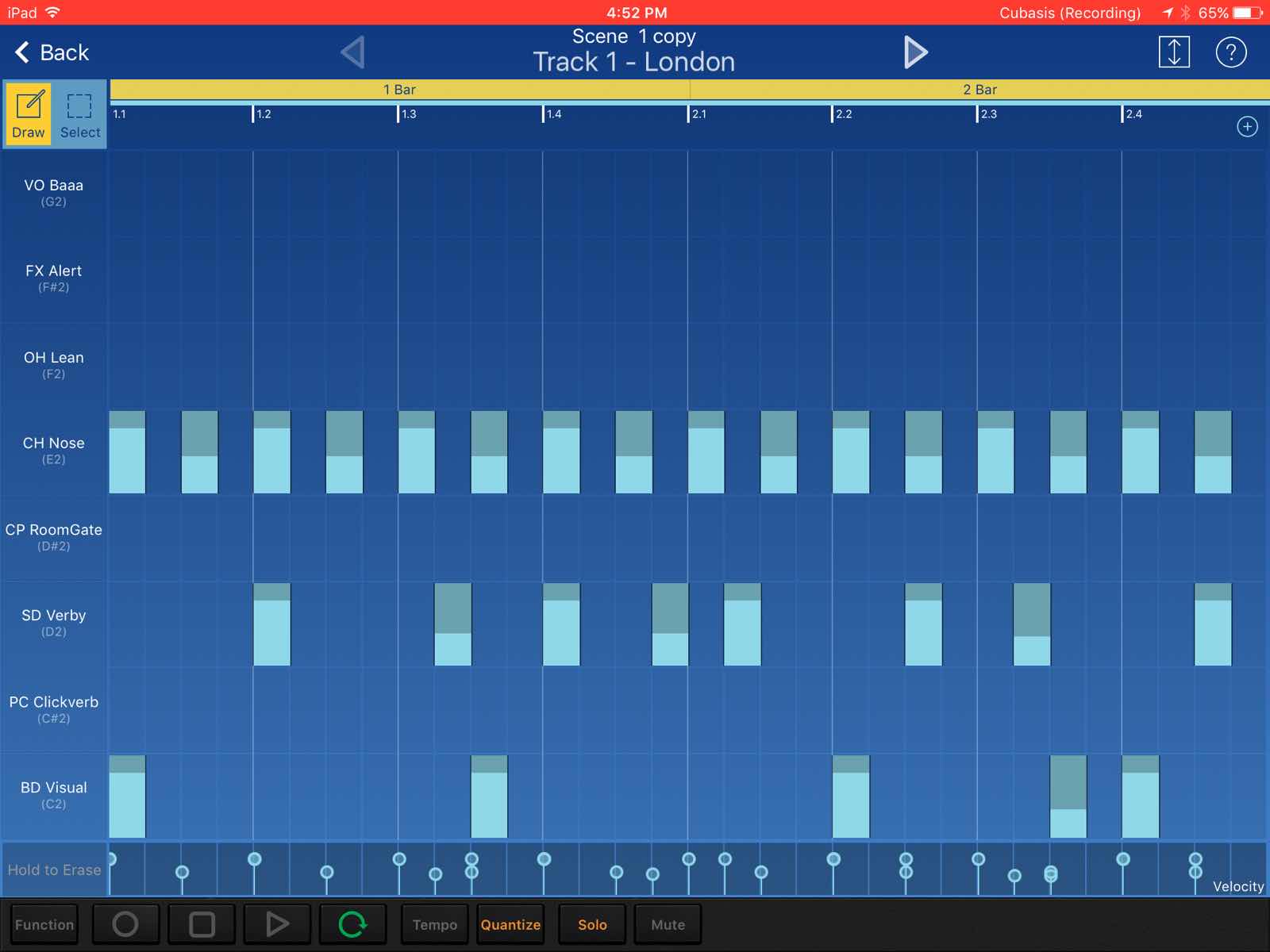 KORG Gadget screenshot KORG Gadget screenshot